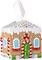 Bucilla Tissue Box Cover Felt Applique Kit 5"X5"X6.25"-Gingerbread Cottage